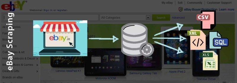 ebay data scraping